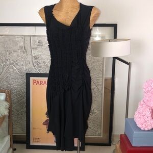 HIGH Elegant Black Sleeveless Dress Size 10
